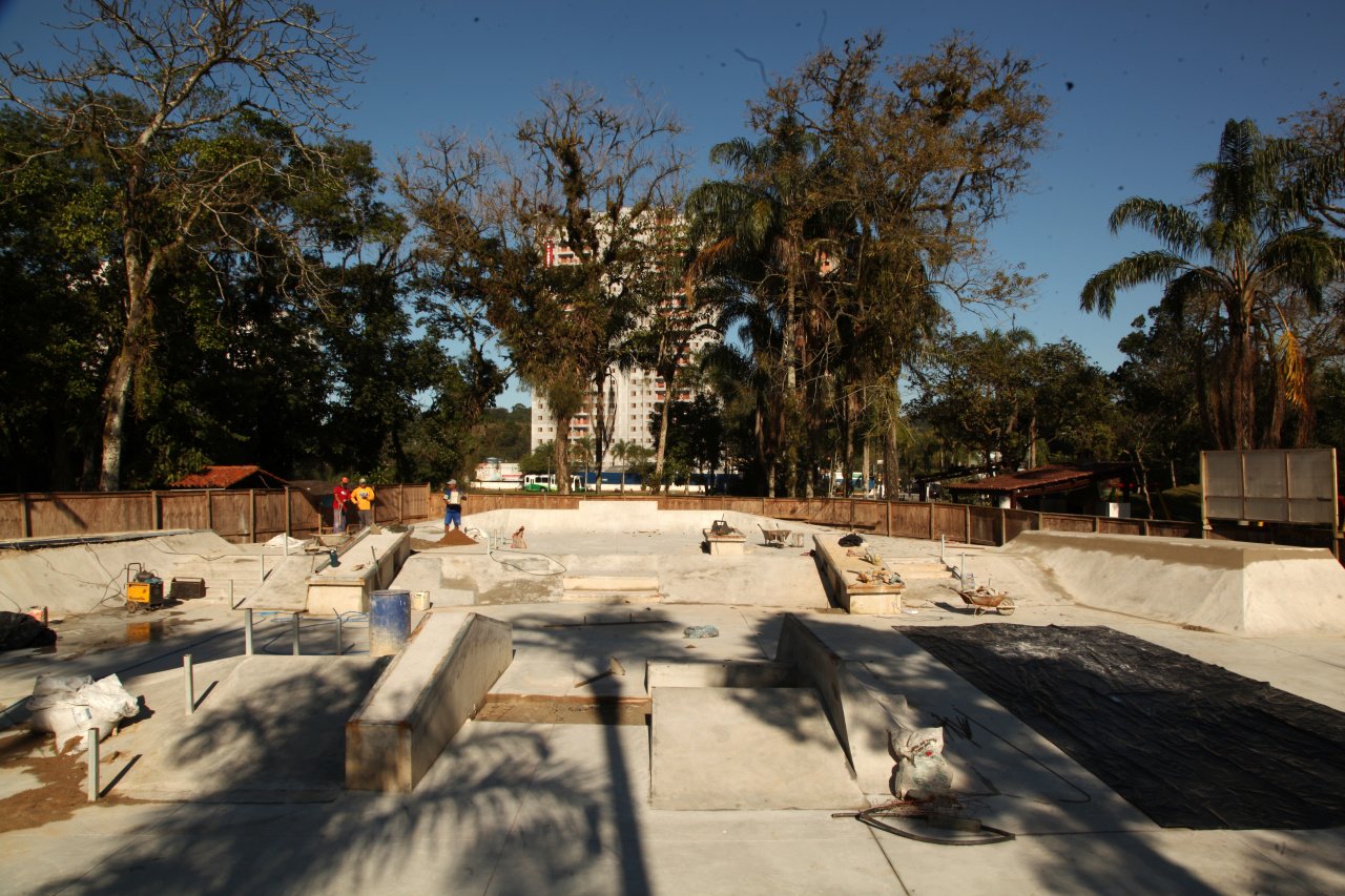 Construção de pista de skate inédita na Cidade entra na reta final