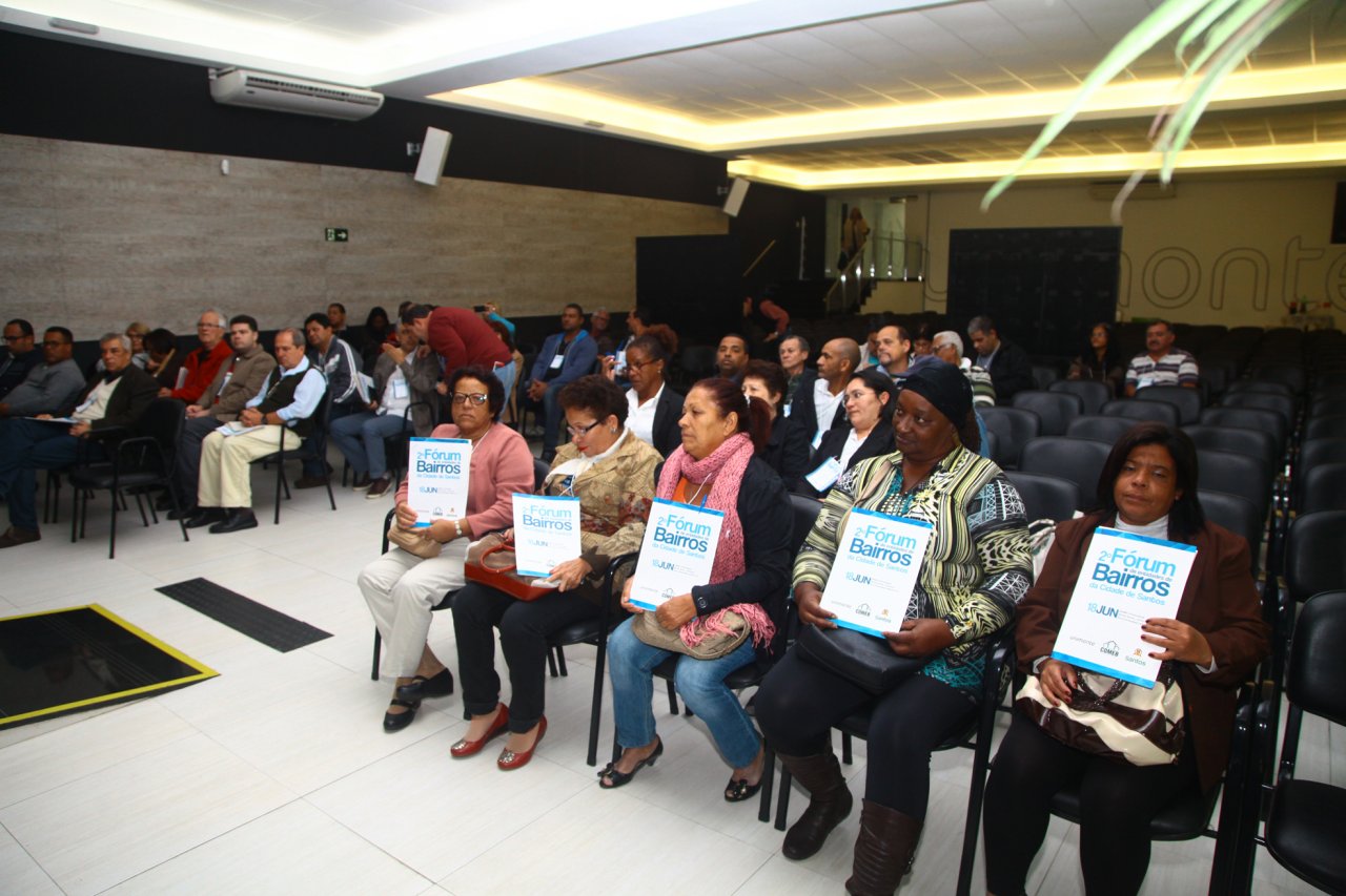 'O Estivadores é de todos' é lançado em fórum de entidades de bairros da Cidade