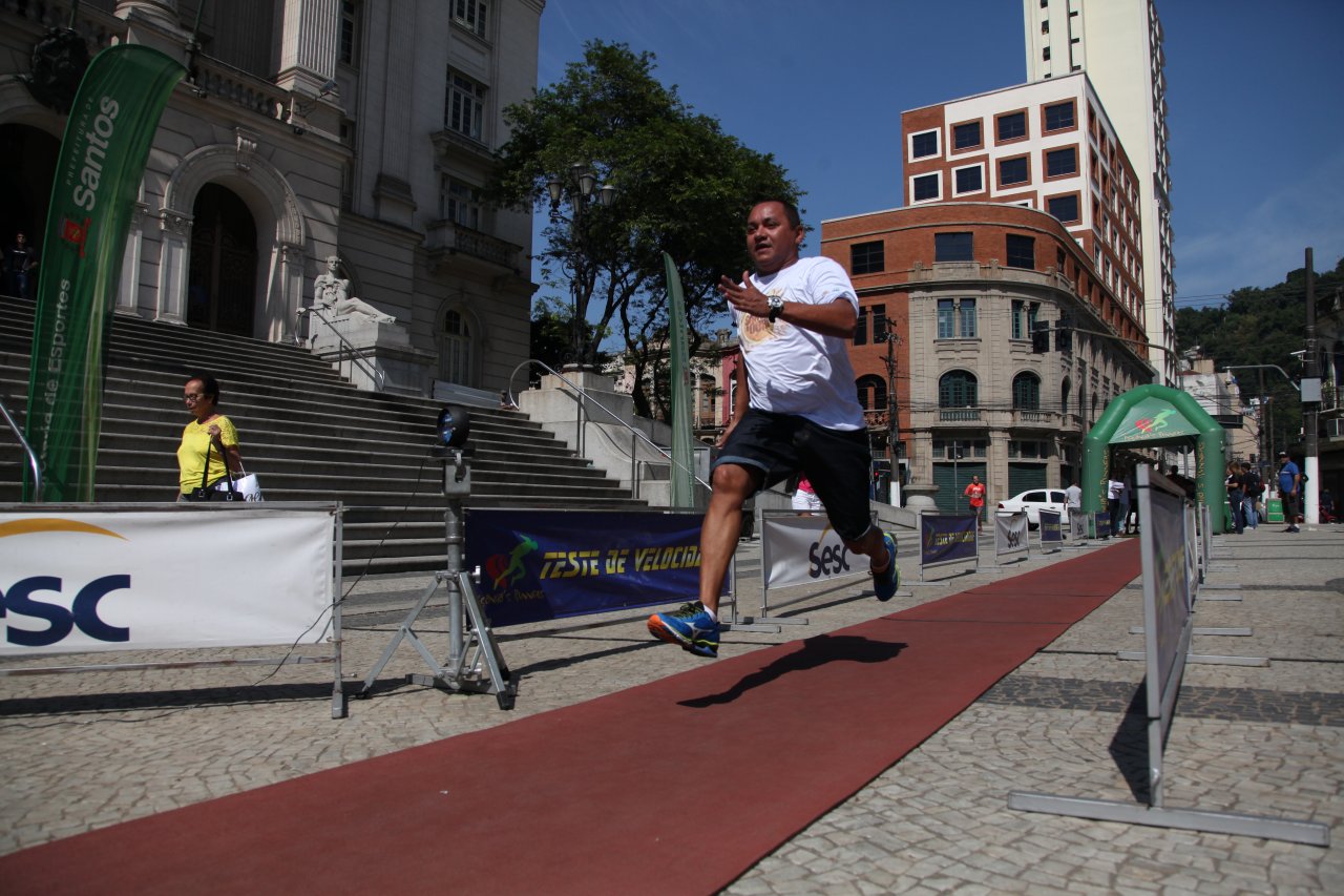 Projeto 'Santos é Ouro' começa com Desafio Olímpico na Praça Mauá