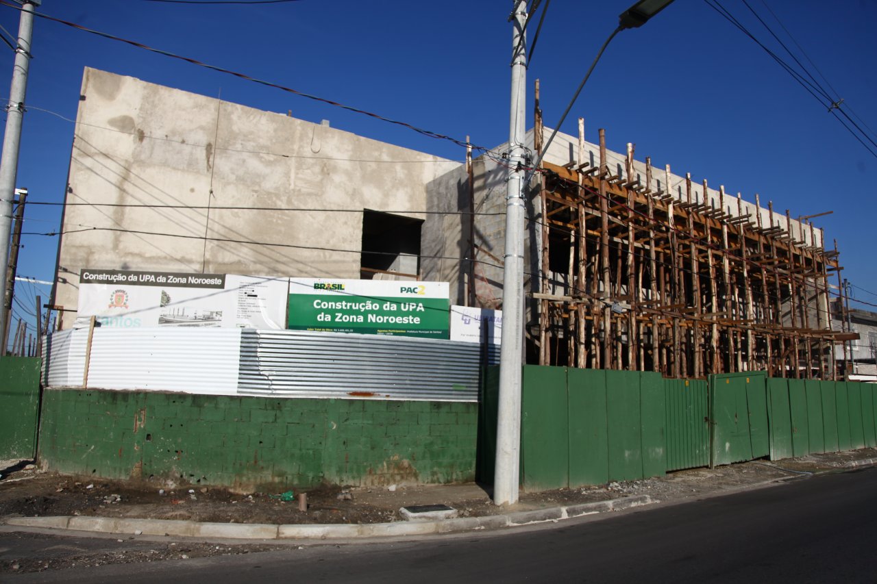 Prefeitura já executou 60% da obras da UPA da Zona Noroeste