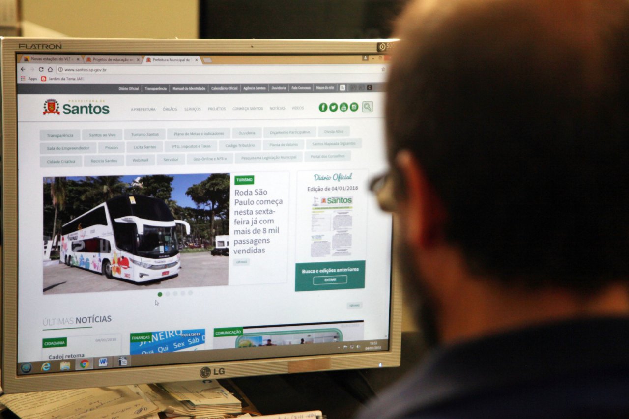 Acesso ao Santos Portal cresce 92% após reformulação