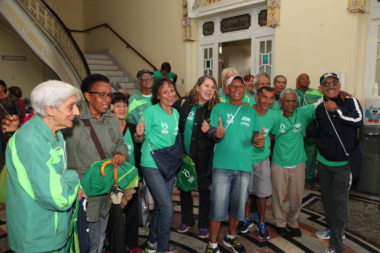 Idosos se preparam para competir no Jori