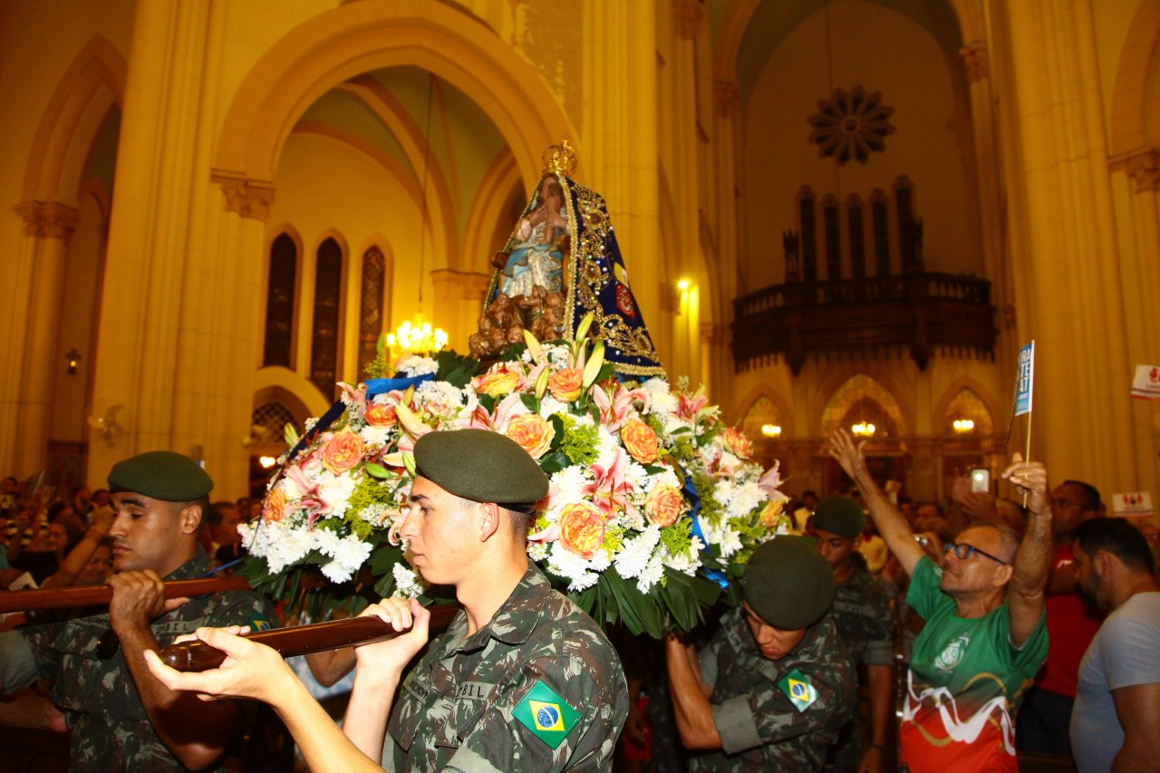 Imagem da padroeira está na Catedral