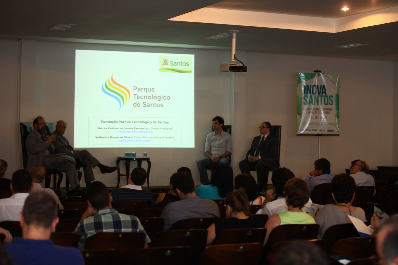 Inova Santos: painel discute inovação e parques tecnológicos