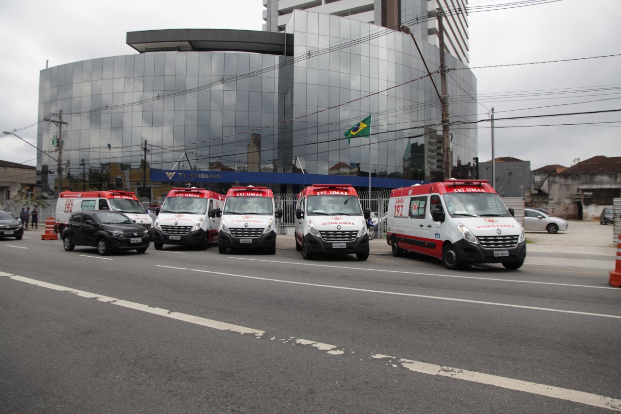 Frota do Samu é renovada e ampliada com 12 ambulâncias