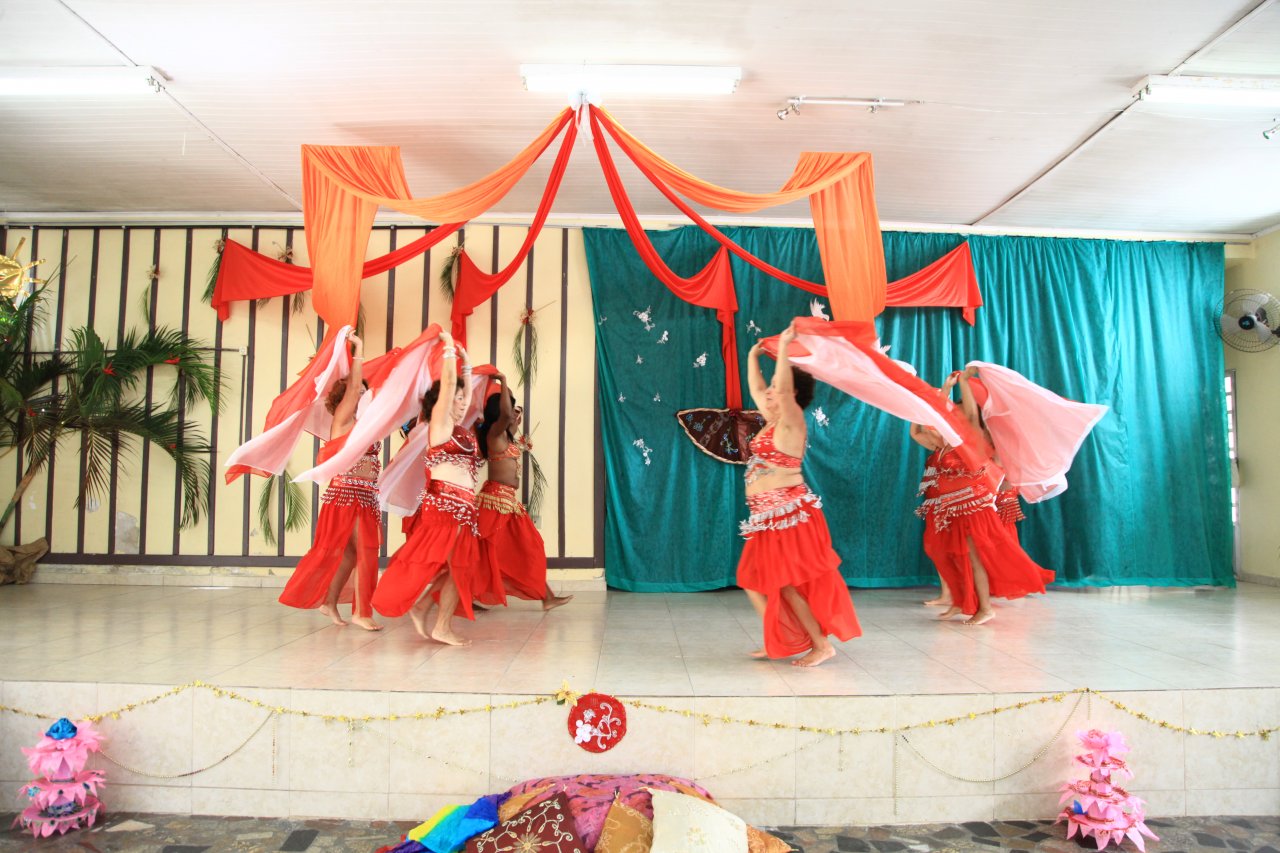 Centro de convivência encerra atividades da dança do ventre