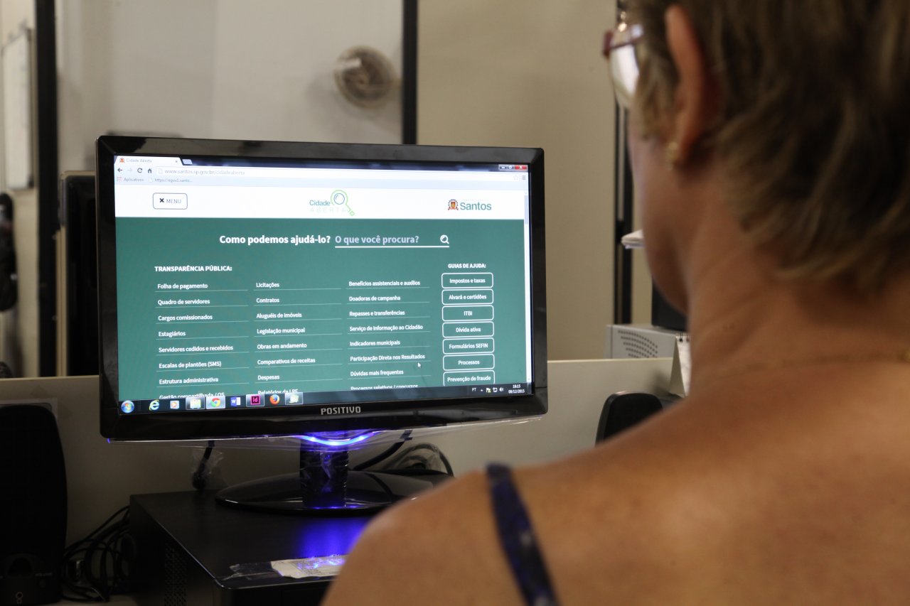 Portal da Transparência de Santos é o 5º melhor do Estado