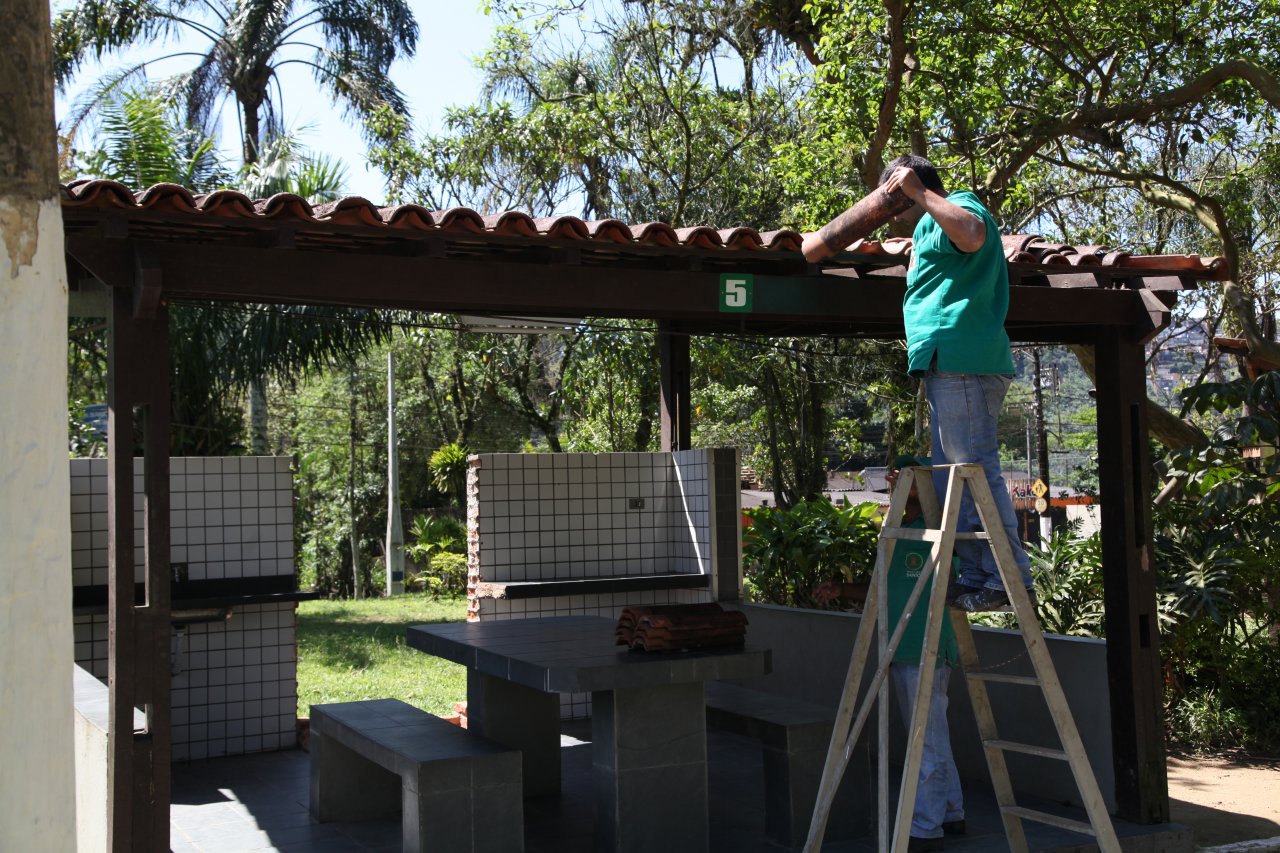 Quiosques da Lagoa da Saudade ganham novo visual
