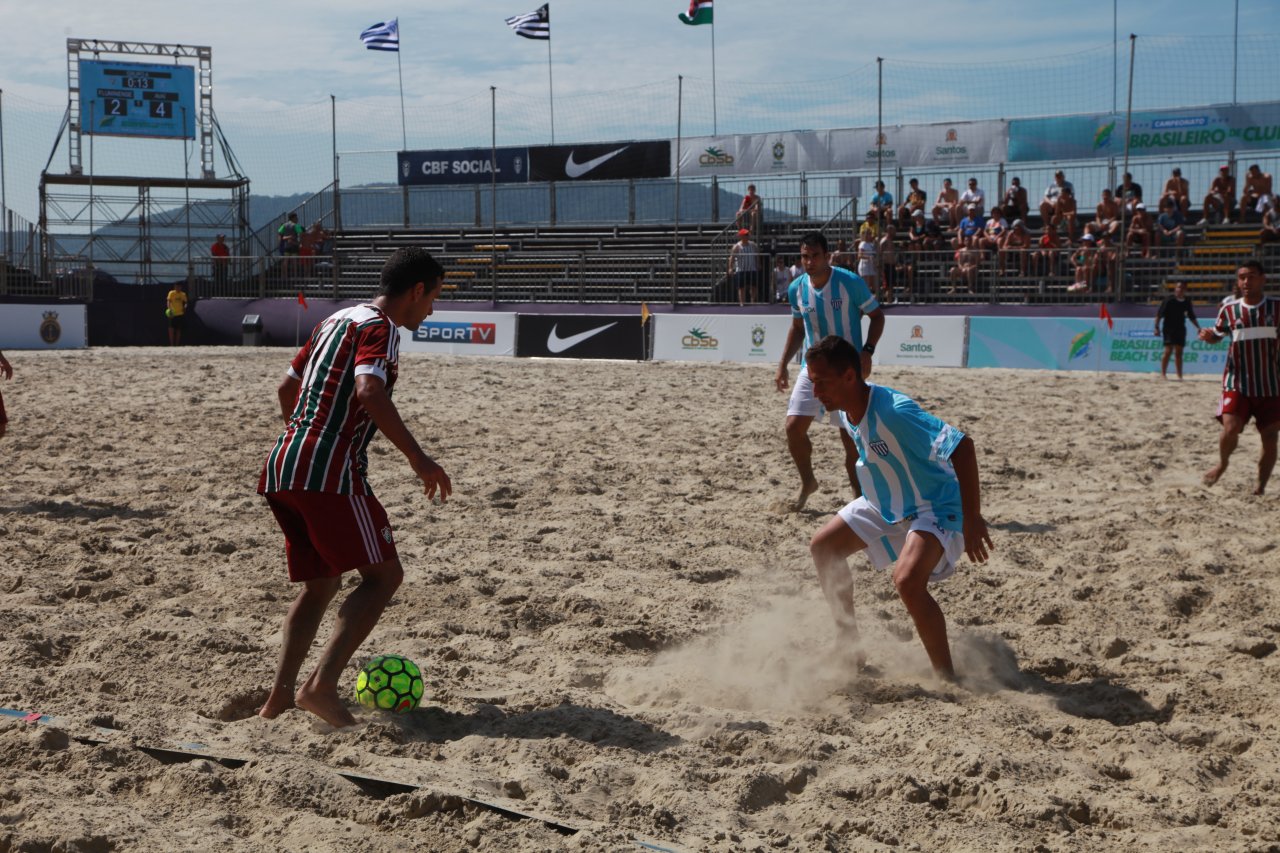 Chuva de gols marca o primeiro dia do Campeonato Brasileiro de Beach Soccer