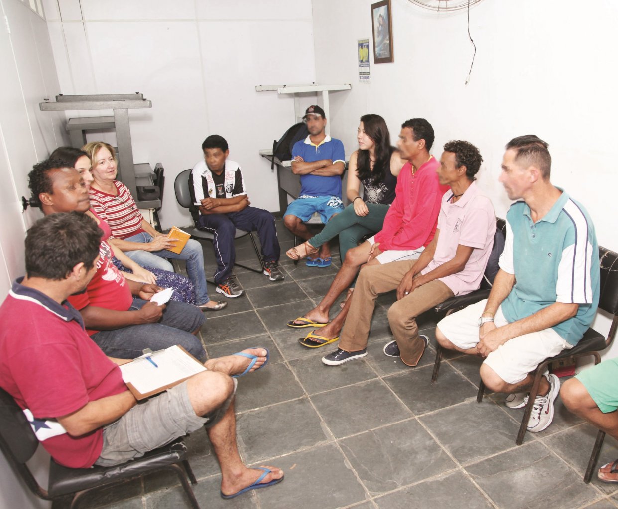 Oficinas recuperam dependentes químicos