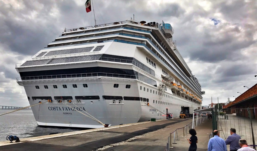 Três navios movimentam 21 mil turistas neste final de semana