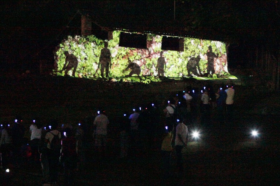 Monumento ganha vida com espetáculo de projeções e som- veja galeria de fotos