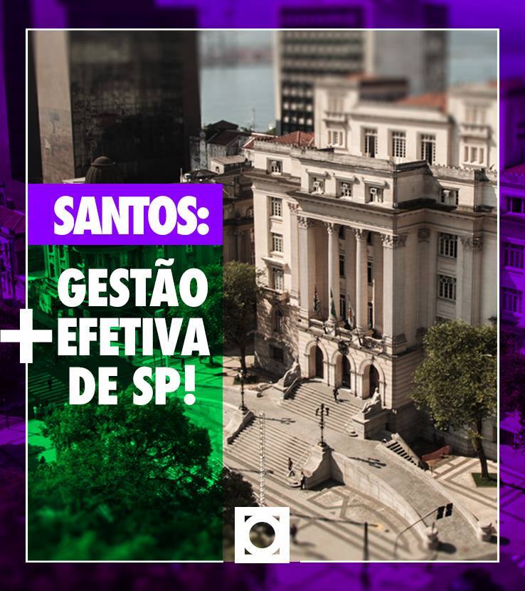 Santos é a cidade mais eficiente do Estado de São Paulo