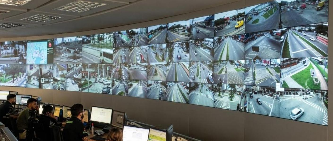 Monitoramento por câmeras reforça a segurança e pode ser ampliado com adesão de particulares