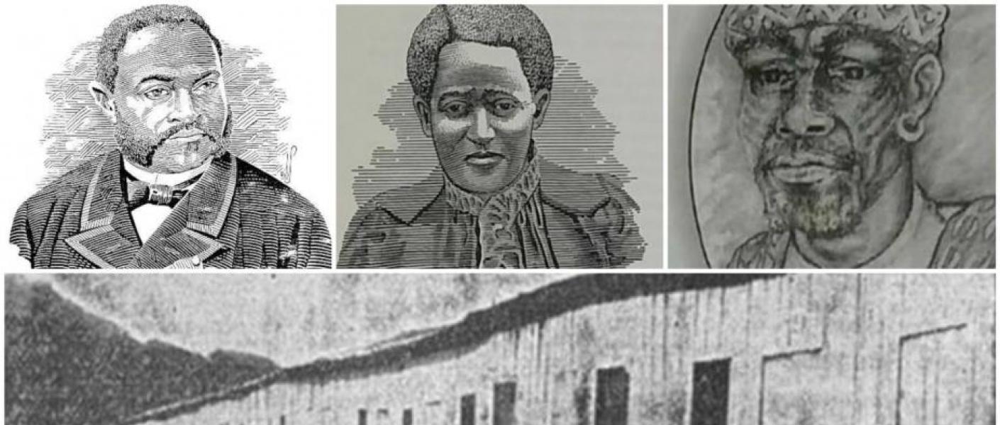 Quintino de Lacerca, Pai Felipe, Maria Patrícia Fogaça são algumas das figuras históricas.. Quintino de Lacerca, Pai Felipe, Maria Patrícia Fogaça. #paratodosverem