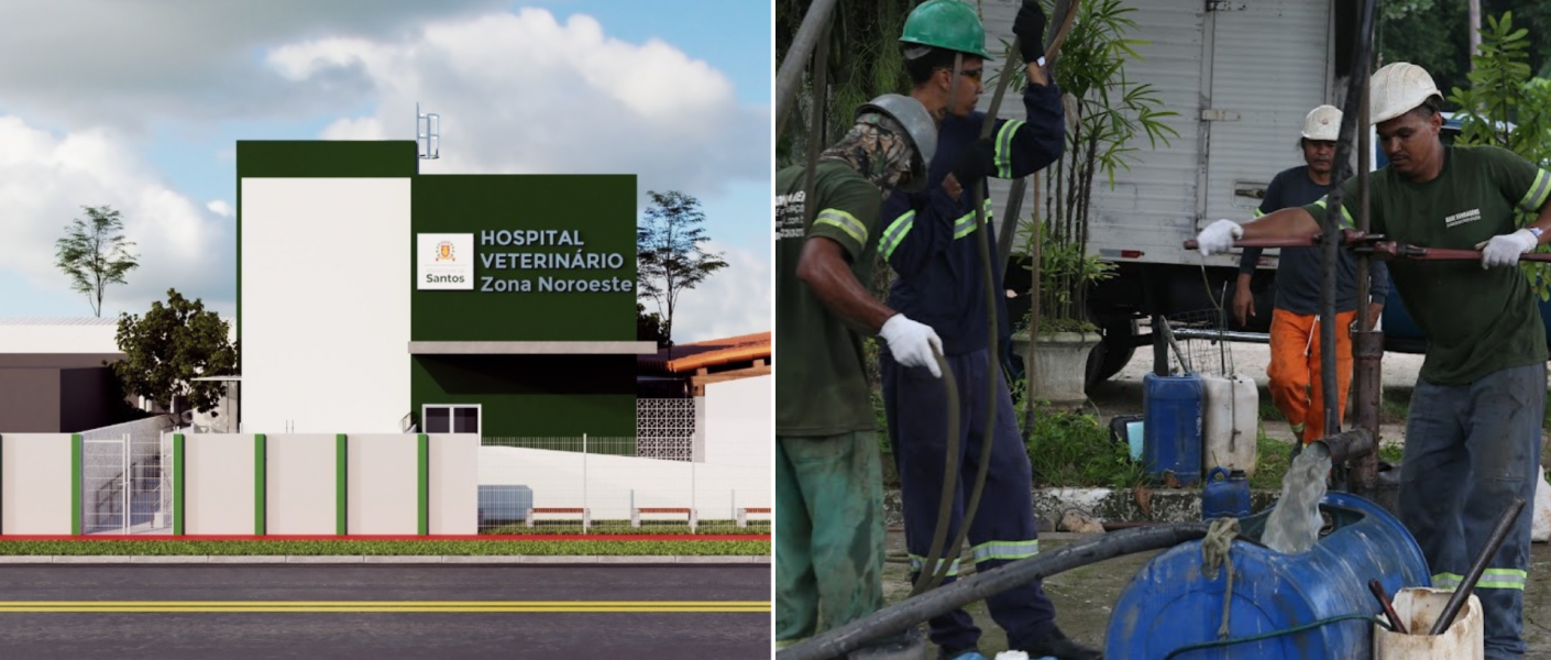 Começam obras do primeiro hospital veterinário municipal de Santos