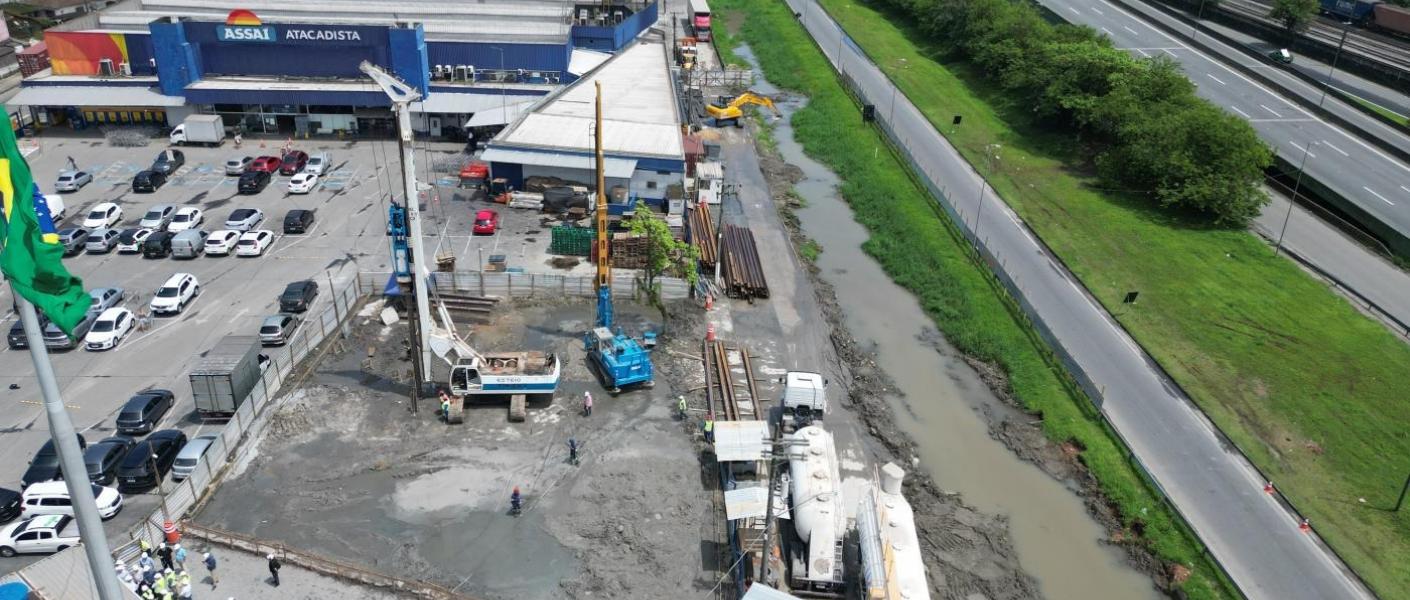 Começa a obra de nova estação para combater alagamentos na Zona Noroeste 1 estacaocapa