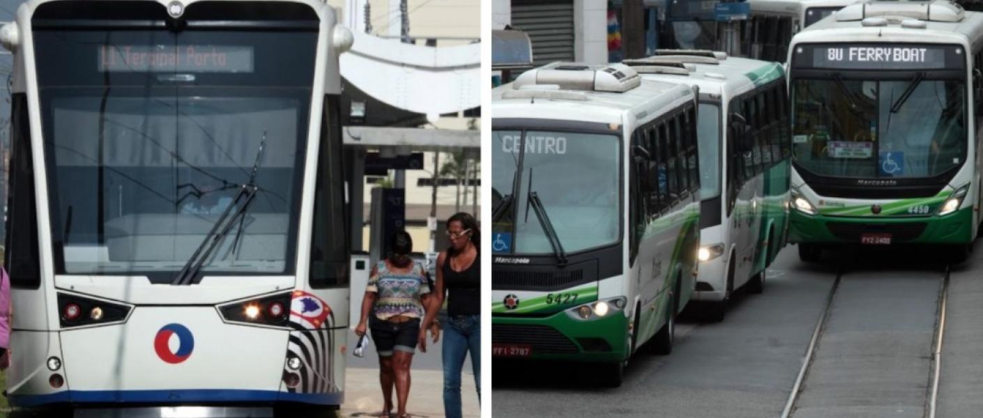 vlt e ônibus #paratodosverem