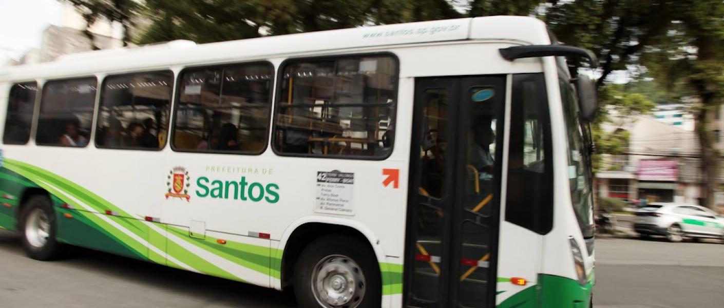 Santos amplia subsídio para congelar tarifa do transporte público municipal