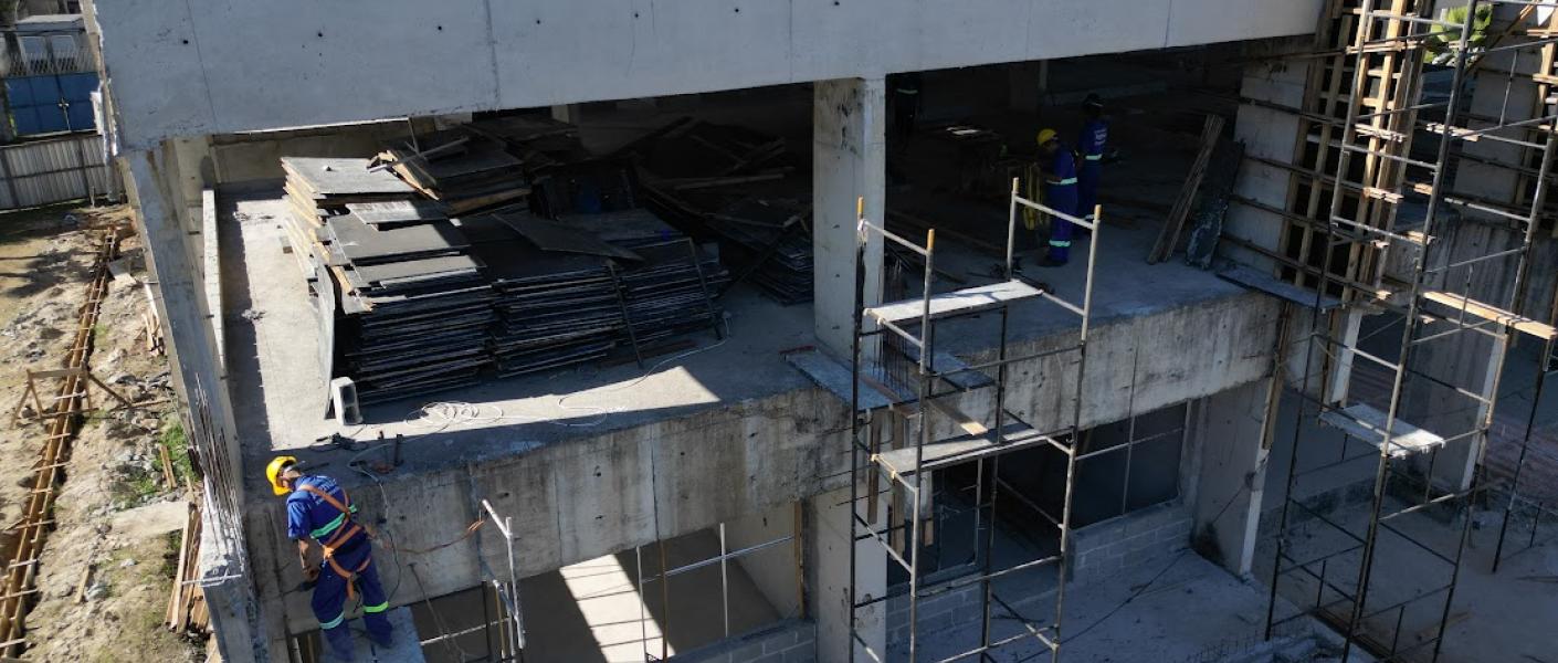 Nova UME Hilda Rabaça supera 50% das obras na Zona Noroeste