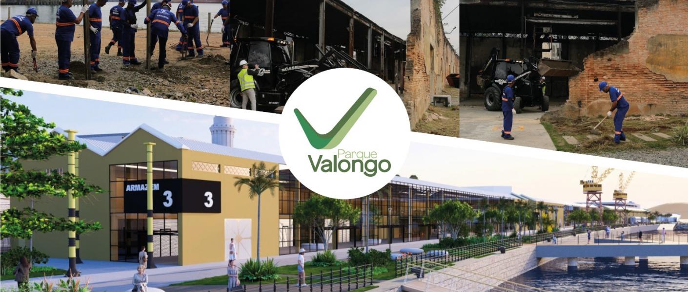 Começam as obras para expandir o Parque Valongo