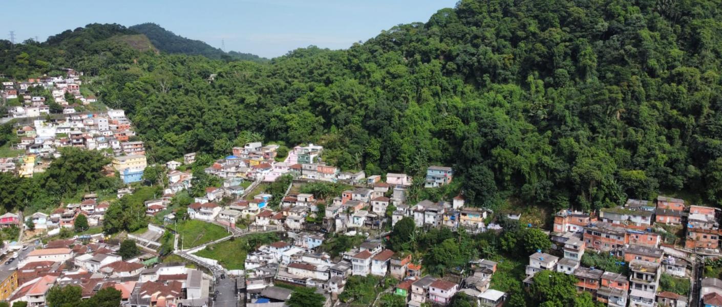 Vista aérea do Morro do Marapé. #pratodosverem