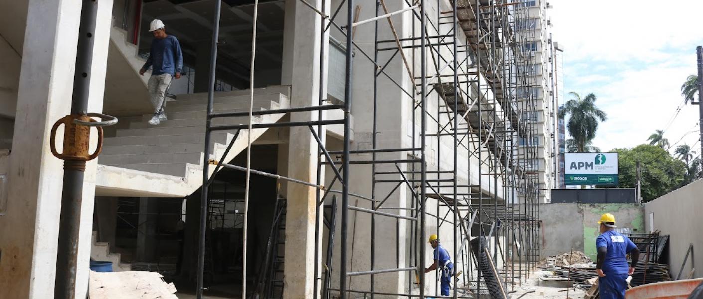 Construção da UME Edson Arantes do Nascimento entra na reta final