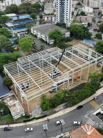 Imagem das novas quadras no Rebouças. #Paratodosverem