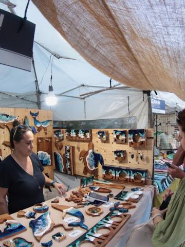 barracas com público #paratodosverem