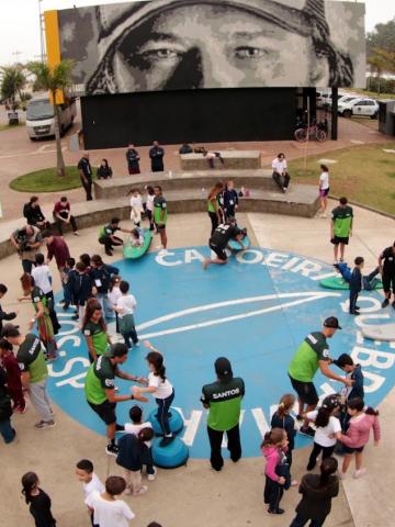 Campeão na Escola no Novo Quebra-Mar. #Paratodosverem