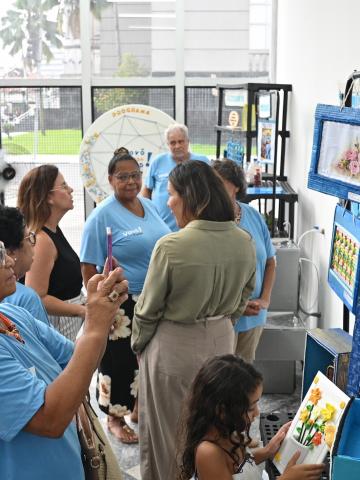 Exposição do Vovô Sabe Tudo. #Paratodosverem
