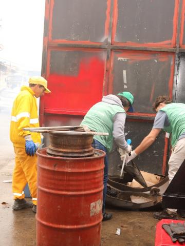Mutirão de combate à dengue. #Paratodosverem