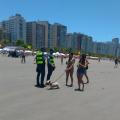 Operação Orla Segura orienta população e garante tranquilidade na praia