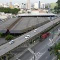 Centro de Santos tem restrições de estacionamento durante as obras do Elevado