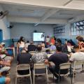 pessoas sentadas na audiência #paratodosverem 