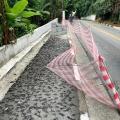 trecho de avenida com passeio em obras. #paratodosverem