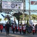 banda entrando pra tocar na avenida #paratodosverem