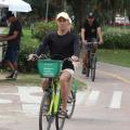 ciclistas na ciclovia #paratodosverem
