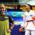 Carateca santista conquista dois ouros no Sul-Americano Adulto