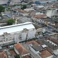 vista aérea do mercado municipal em obras. #paratodosverem