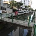 Ponte provisória será instalada sobre o canal 5, em Santos, para passagem de pedestres