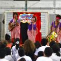 apresentação de palhaços #paratodosverem