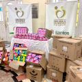 Fundo Social de Santos recebe 20 mil unidades de absorventes