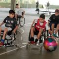 Turmas do Rebouças passam a tarde praticando esportes adaptados