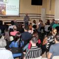 servidores assistem a palestra no auditório #paratodosverem