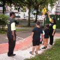 Educação de trânsito. #Paratodosverem