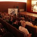 Documentário de Manoel Maria no Museu Pelé. #Paratodosverem