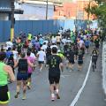 Corrida em Santos. #Paratodosverem