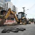 trecho de rua em obras. #paratodosverem