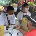Santos realiza mais de 120 testes rápidos de HIV e sífilis no Jardim Botânico